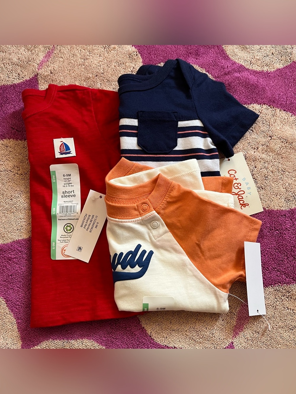 3PC NWT 6-9M Infant Bundle Lot